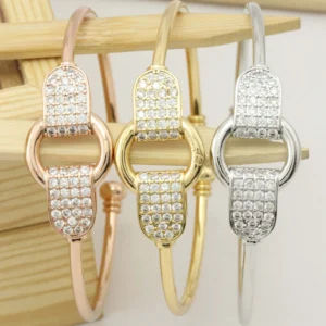 Shine Lock Stainless Steel Bracelet for Women
